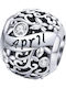 Trusky Hängendes Charm mit Steinen aus Silber mit Zirkon