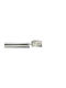 To megalo pazari Extendable Metallic Single Curtain Pole Φ19mm 160-300cm Silver
