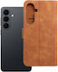 Partner Tele Book Synthetic Leather Brown (Galaxy S26+)