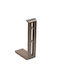 Enis by Domus Br40 Curtain Rail Base Wall Metallic Brown