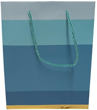 Due esse Blue Gift Bag 18x14x7cm