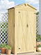 Wooden Garden Shed L0.93xW0.53xH1.68m