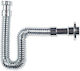 Spek Flexible Sink Siphon with 32mm Outlet Silver
