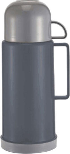 Holstar Ποτήρι Θερμός Πλαστικό / Γυάλινο 1lt Blue με Λαβή