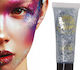 Silver Glitter Face Paint Halloween Makeup Makeup