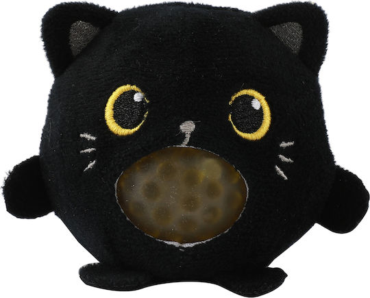 I-Total Черна Котка Squishy Топка Афрова Черна