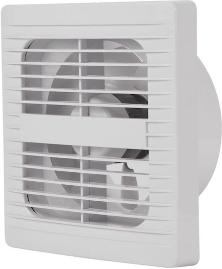 Solcore F Wall Bathroom Ventilator 100mm White
