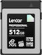 Lexar Professional Diamond Lcxexd4512g-rneng Memory Card Cfexpress Type-b 512gb Vpg400
