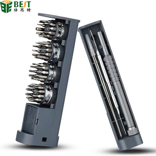 Best Set Schraubenzieher Präzision 44t Cr-v Stahl Bst1310