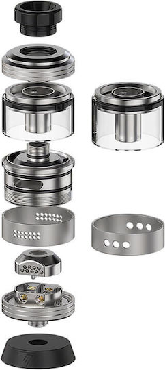 Thunder Cloud Atomizor Electronic RTA 4.5ml 25mm Negru at-3201-matte-black
