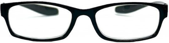 Frog Optical Lesebrillen +0.75 in Schwarz Farbe