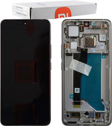 Xiaomi Οθόνη με Πλαίσιο για Xiaomi 14t Pro 5g (Μαύρο)