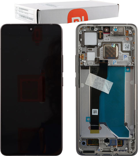 Xiaomi Οθόνη με Μηχανισμό Αφής και Πλαίσιο για Xiaomi 14t Pro 5g (Μαύρο)