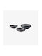 Phos & Gaia Odin Round Serving Bowls 3 Pieces