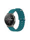 Λουράκι Ocean Silicone Amazfit Bip 6 46mm 22mm Petrol