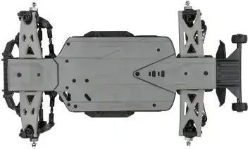 Комплект Защитна Рамка За Шаси Сив За Arrma 3s Къси Модели Proline