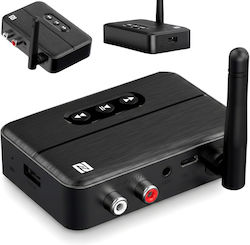 Bluetooth 5.4 Audio Receiver Rx Adapter Techstar M60 Nfc Pairing Aux + Rca Usb Playback Type-c Flash Drive Built-in Microphone Hifi 10m Bluetooth 5.4 Audio Receiver Rx Adapter Techstar M60 Nfc Pairing Aux + Rca Usb Playback Type-c Flash Drive Built-in Microphone Hifi 10m
