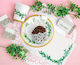 Paper Plates Leaves Birthday 18cm 6pcs