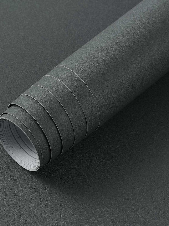 Tapet Autocolant de Perete Wall din Vinil Gri 1000x60cm