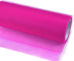 Smooth Tulle Fuchsia 15cm X 9m 1pc