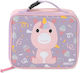 Skip Hop School Insulated Kids' Lunch Handbag Pink Unicorns 18x9.22x21.59cm