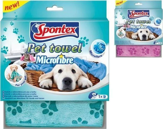 Spontex Πετσέτα για Καθαρισμό Σώματος Σκύλου & Γάτας 180τμχ 120gr 40x80cm