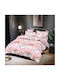 To megalo pazari Kinderbettbezug Set Für Kinderbett Mit Kissenbezug Baumwollene Flanell 160x240cm