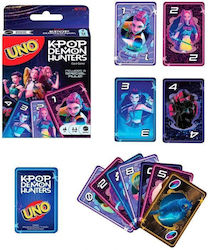 Uno K-POP Demon Hunters 7+ Ετών (EN) Mattel