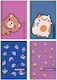 interDRUK Spiral Ruled Notebook B5 60 Sheets 2 Subjects Cute Kawaii