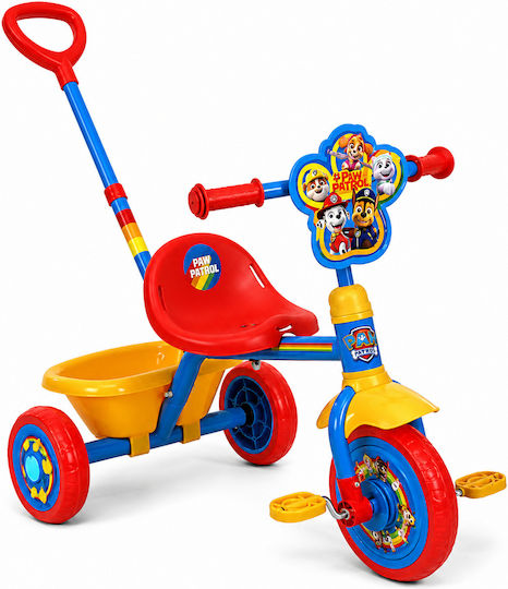 Paw Patrol My First Trike με Χειρολαβή Γονέα για 2+ Ετών Πολύχρωμο