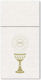 Cutlery Pockets Communion Host Gold 25pcs