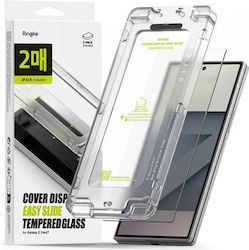 Ringke Easy Slide Exterior Screen Protector Samsung Galaxy Z Fold7 F966 Tempered Glass Full Glue Set 2 Pieces