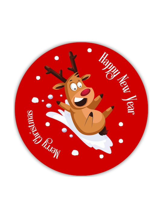 Christmas Stickers Candle No 6 20 Pieces