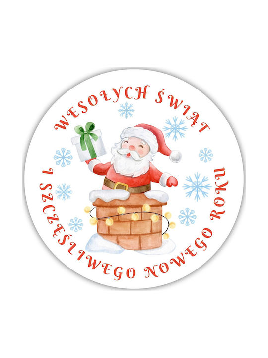 Christmas Stickers Candle No 10 20 Pieces