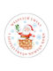 Christmas Stickers Candle No 10 20 Pieces