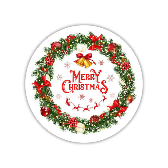 Christmas Stickers Candle No 3 20 Pieces