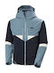 Helly Hansen Insulated 65974-597 Ανδρικό Μπουφάν για Σκι & Snowboard Navy Μπλε