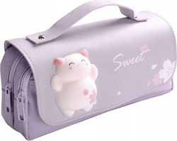 ecarla Filled Purple Pencil Case