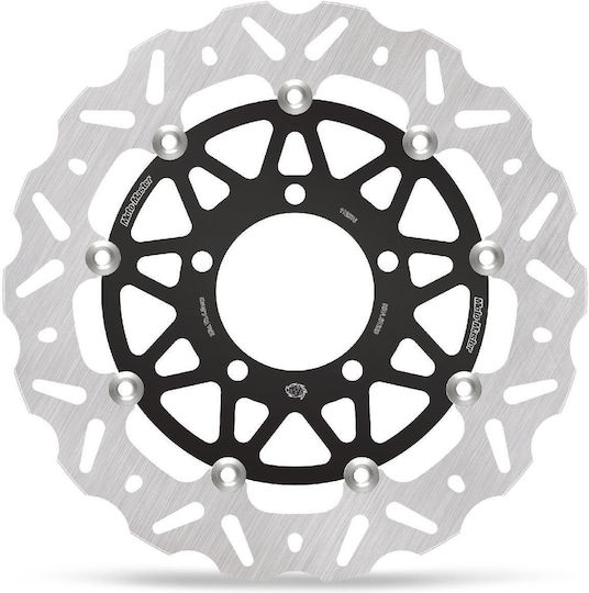 Schwimmende Vorderseite Bremsscheibe Kawasaki Er6f/n Z1000 Nitro Road 300mm