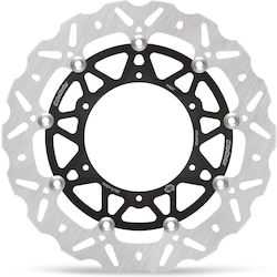 Floating Front Brake Disc Moto-master Ktm Husqvarna 320 Mm Aluminum