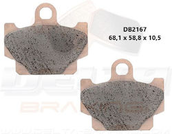 Vorderseite Motorradbremsbeläge Delta 650 XJ Turbo 82 N A 350 RD YPVS 83 84