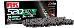 Rk Задвижваща Верига 520xre-128 Xw-Ring Нитована Clf Включена Стандартен Цвят Капацитет До 800 Cc 36.5 Kn