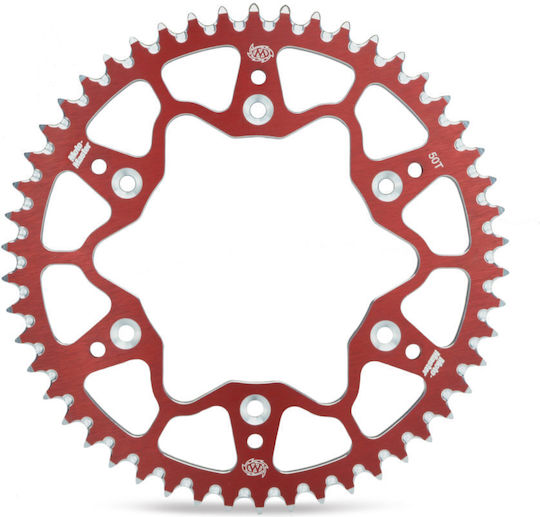 Pinion Din Aluminiu T7075 51t Roșu Lanț Husqvarna Beta 520