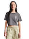Women's Crop T-shirt Anthracite