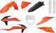 Polisport Full Plastic Kit Ktm Exc 20-23 Orange Black Durable