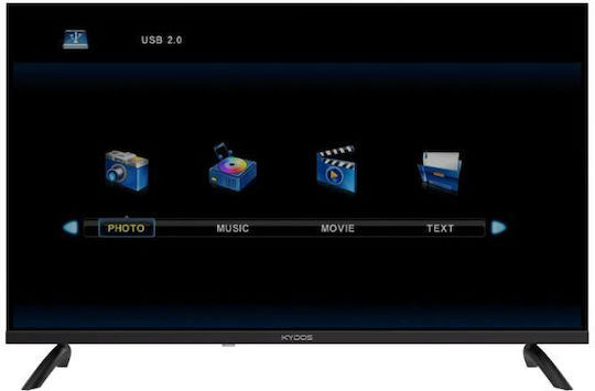 Kydos Τηλεόραση 24" HD Ready LED K24NH22SD00V3 (2025)