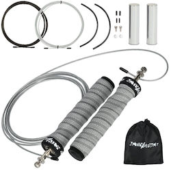 Adjustable Boxing Jump Rope Bearings Weights Gray S02