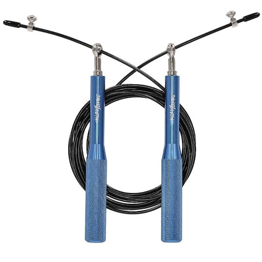Aluminum Jump Rope Bearings Pro Fitness Blue-black S06