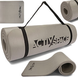 Activ Space Στρώμα Γυμναστικής Yoga Γκρι Activ Space Στρώμα Γυμναστικής Yoga Γκρι