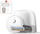 Roborock Qrevo Curv 2 FlowX Σκούπα Ρομπότ με Χαρτογράφηση Laser & Απορρόφηση 20000Pa Λευκή
